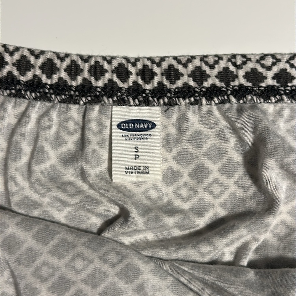 Old Navy Women Tube Halter Maxi Dress in Black and White Print Size Small - Picture 3 of 6